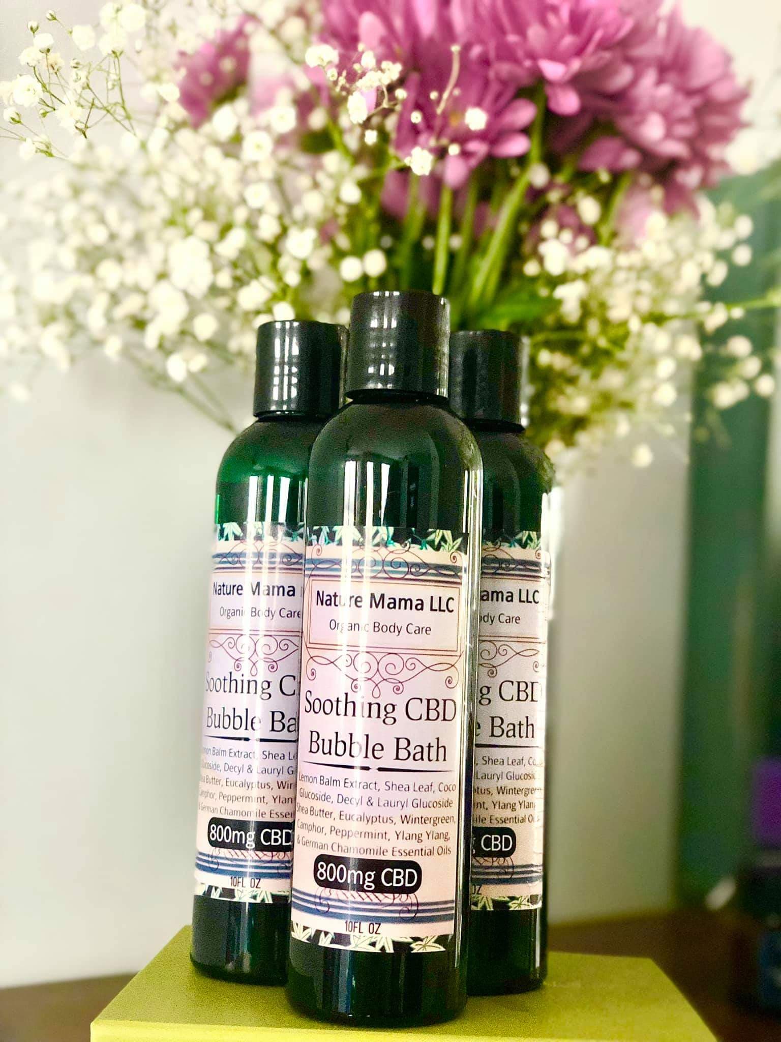 CBD Bubble Bath Nature Mama Body Care
